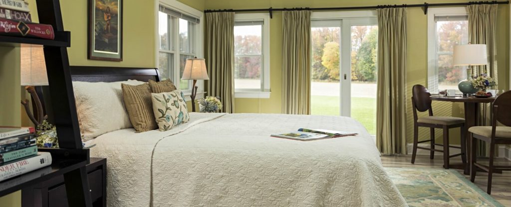 bed in cottage