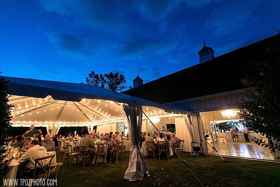 Evening event at Inn at Huntingfield Creek