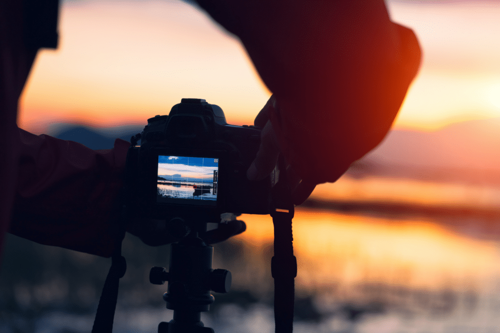 camera and the bay